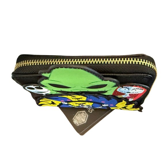Loungefly The Nightmare Before Christmas 30th Anniversary Disney Wallet - New - Picture 5 of 9